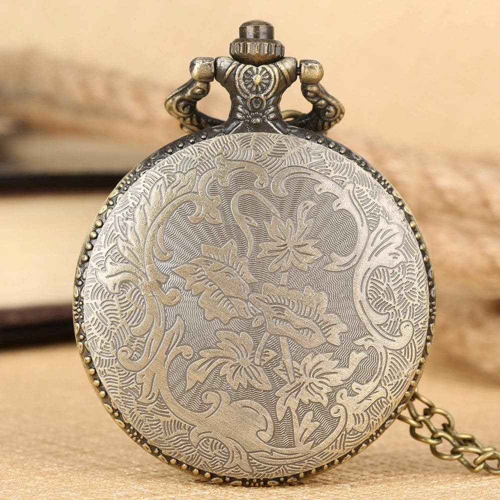 Necklace House Pocket Watch for Men Full Hunter Slim Chain Pendant Watches Women Clock Gift Theme relojes mujer